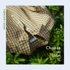 FEBRUARY NEWS: Choose a Shirt.