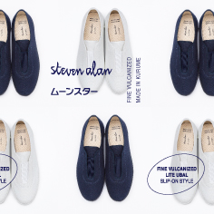 <MOONSTAR for Steven Alan>FINE VULCANIZED LITE UBAL SLIP-ON STYLE