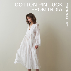 May News:COTTON PINTUCK FROM INDIA