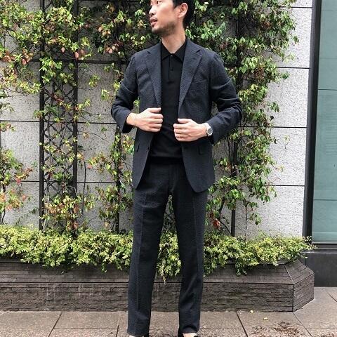 素材で楽しむ夏のセットアップ