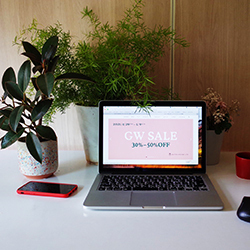 GWは オンラインストアをチェック！