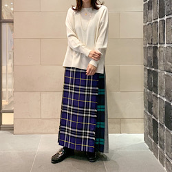 衣替え、まずはシンプルニットから