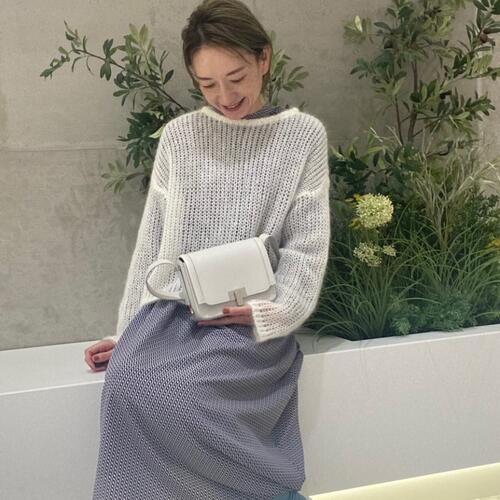 すけすけモヘアの着回し講座