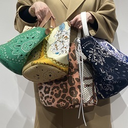 一足先に春を楽しむ＜manipuri（マニプリ）＞ 別注バッグ