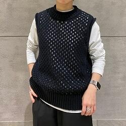 ＜BATONER（バトナ―）＞の新作ニットベスト