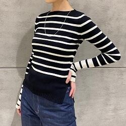 フレンチムード漂う＜WRAPINKNOT（ラッピンノット）＞のヘルシーなボーダー