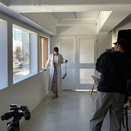 『My Best Spring Coat』の撮影裏側