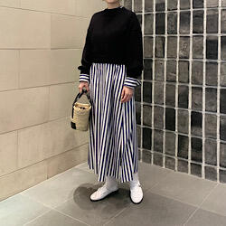 1枚で着るだけじゃない、ワンピーススタイル