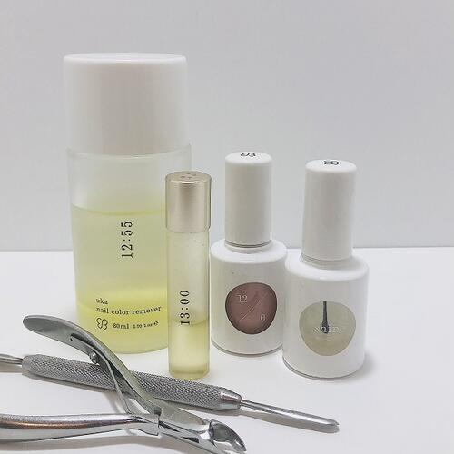 時短で簡単、春の素肌ネイル！