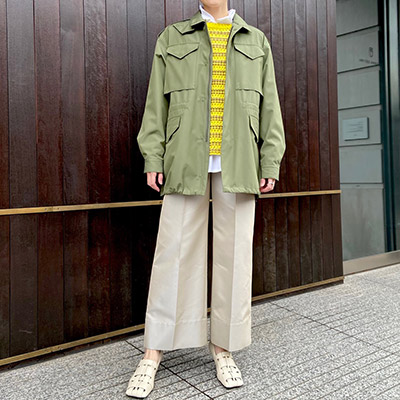 軽やか春アウター