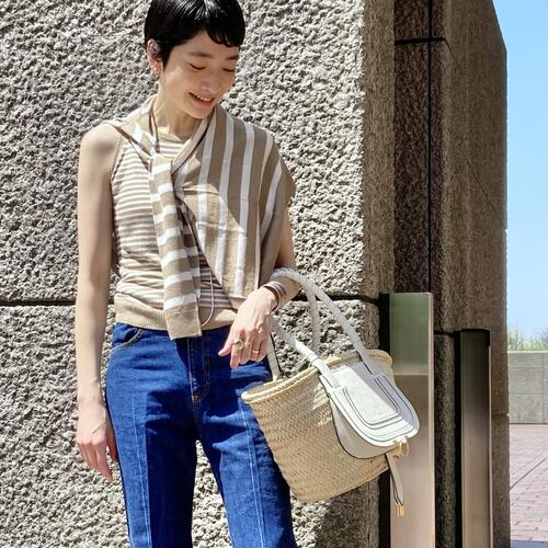 GWはニットスタイルで