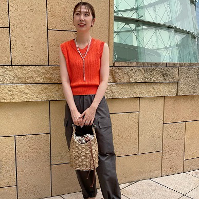 １つは欲しいカゴバッグ。