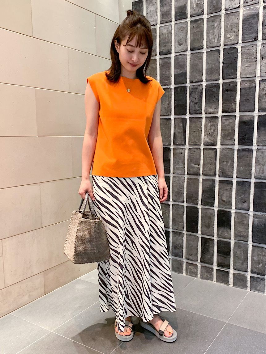 ゼブラ柄のスカート ブログ United Arrows