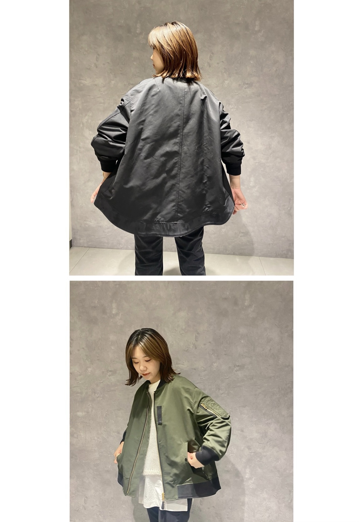 THE RERACS リラクス unitedarrows別注 MA-1- THE RERACS リラクス unitedarrows別注 MA-1-