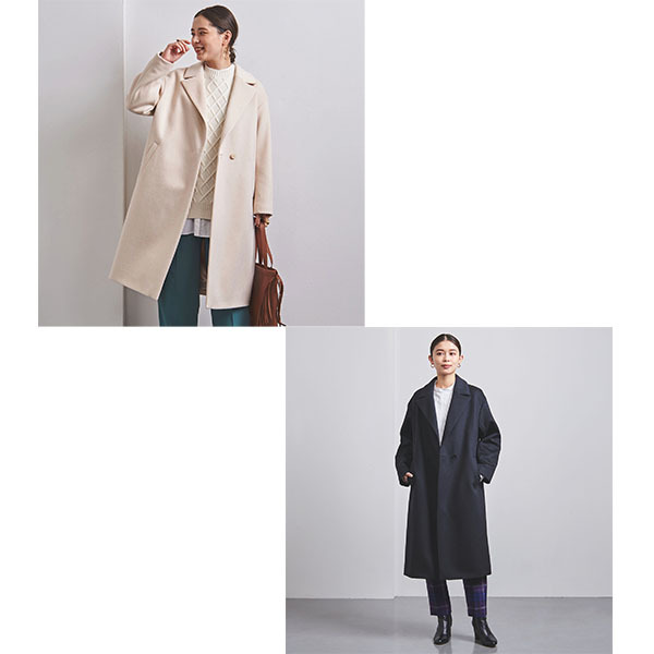 ユナイテッド アローズ 超美品 ブラックコート United Arrows