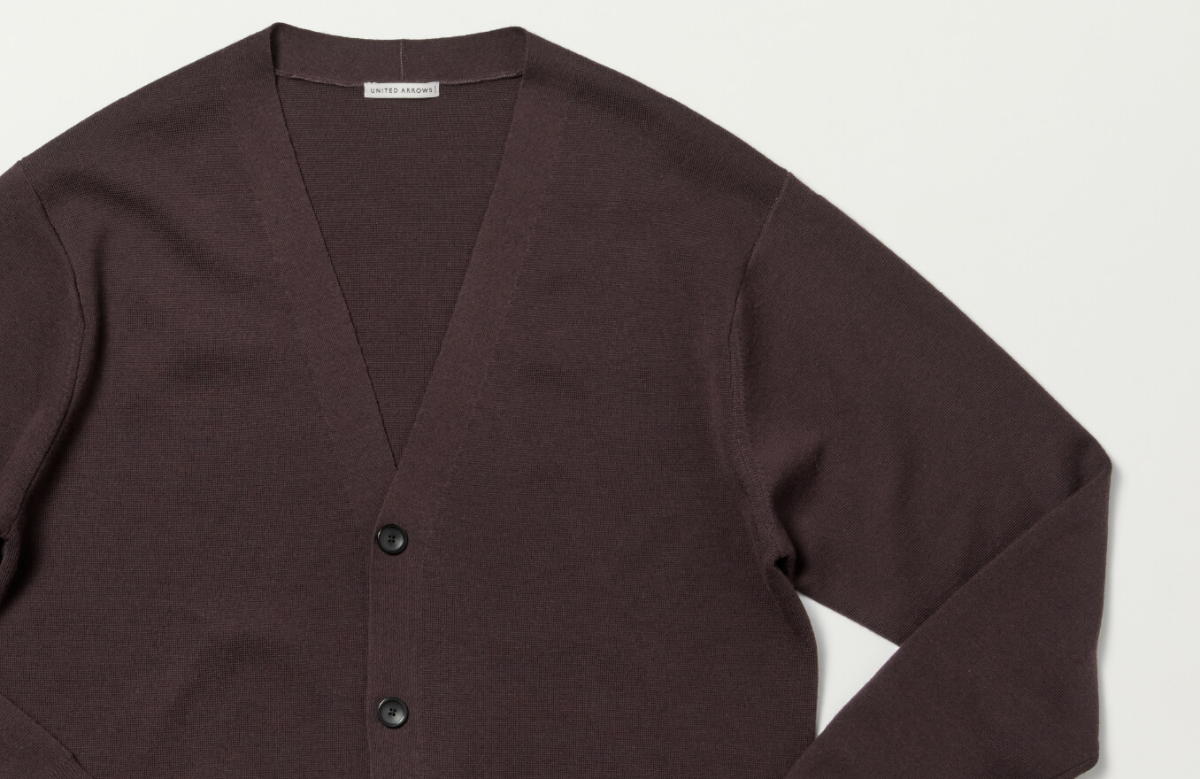 UNITED ARROWS / Milano Ribbed Cardigan