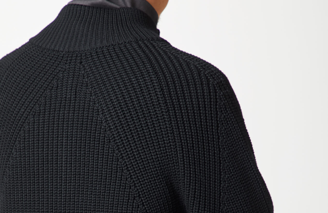 BATONER / “AZE” Knit Cardigan