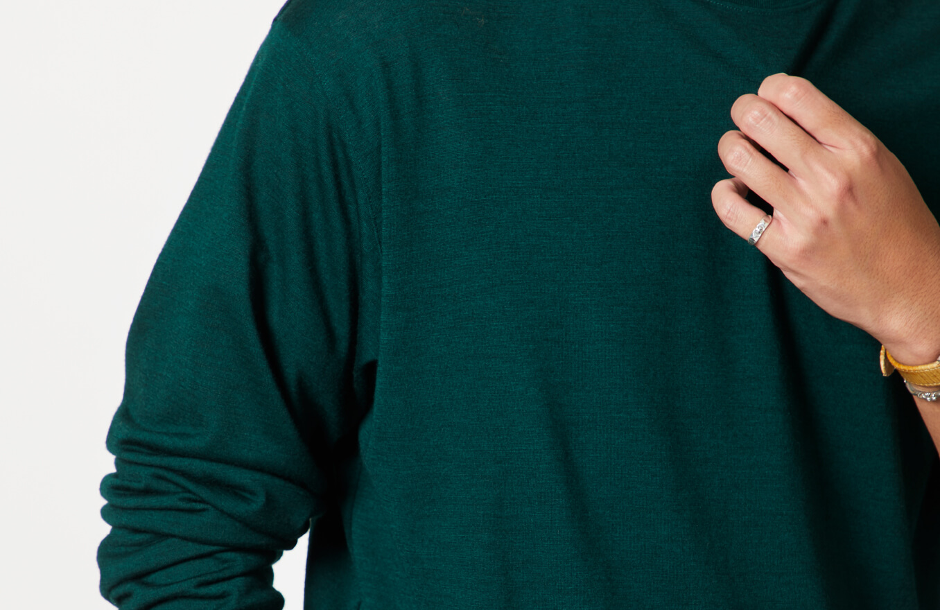 UNITED ARROWS / Wool Knit T-Shirt
