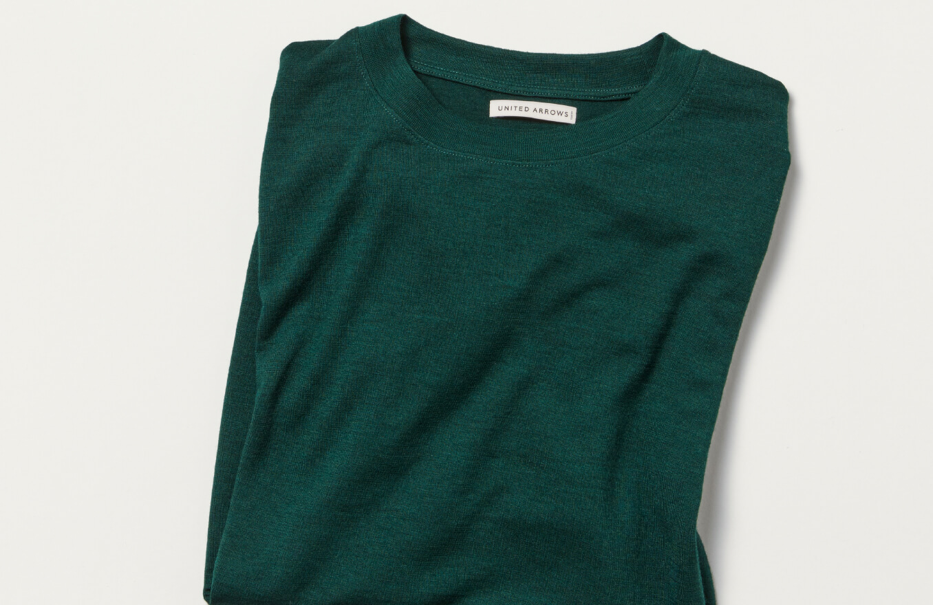 UNITED ARROWS / Wool Knit T-Shirt