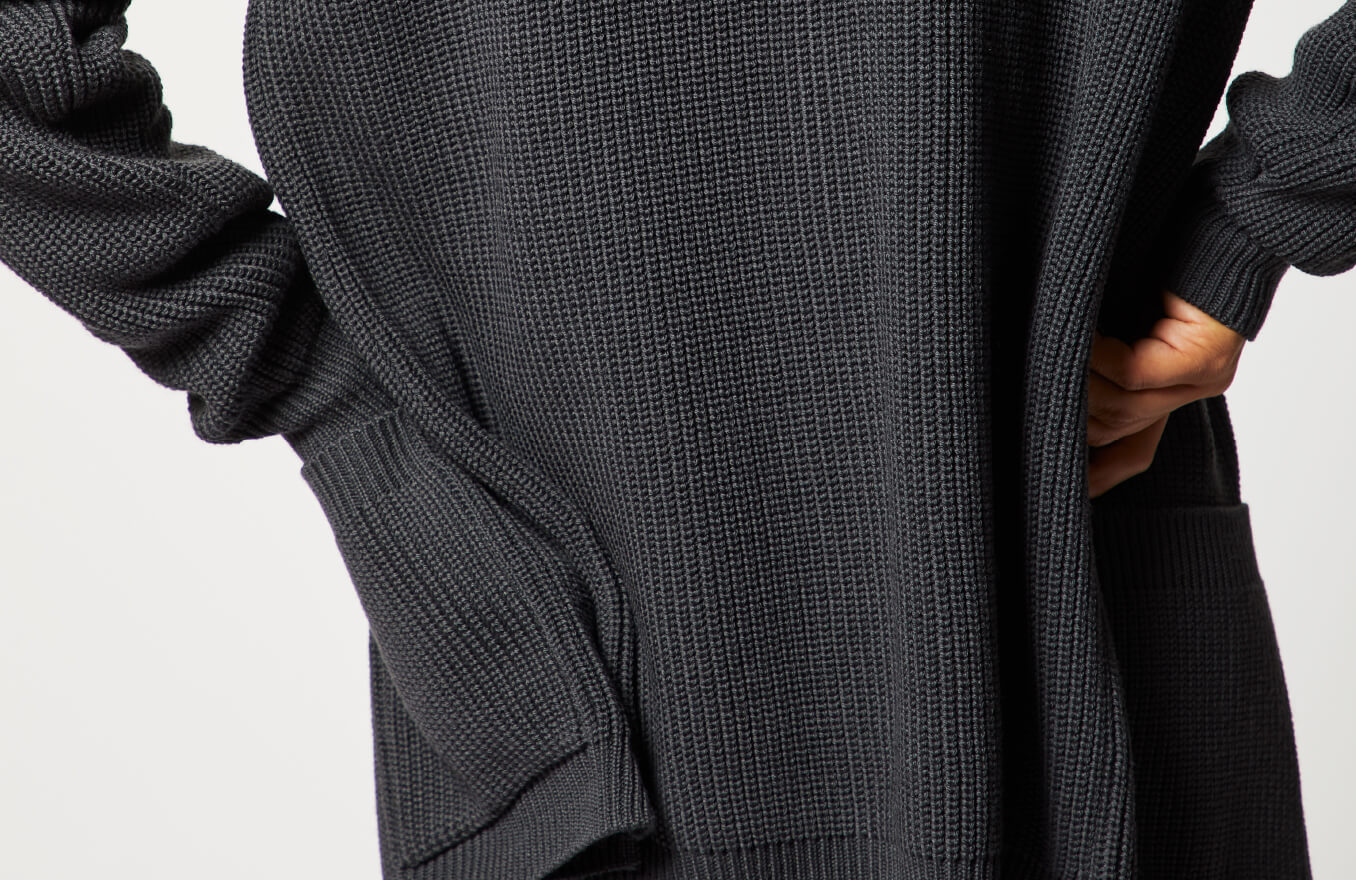 BATONER / Shawl-Collar Cardigan