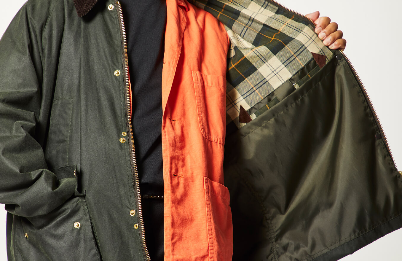 BARBOUR × SCYE / Adjustable Coat
