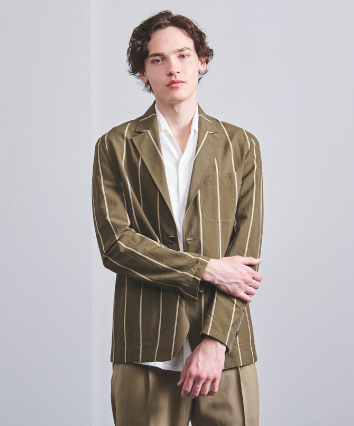 美品】CARUSO TOSCA ブレザー 本切羽 金釦 ユナイテッドアローズ
