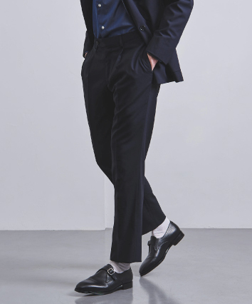 Pleated Suit Trousers