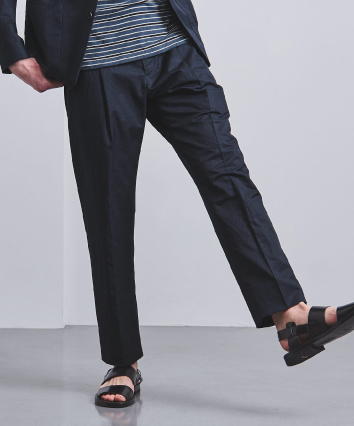 Pleated Suit Trousers