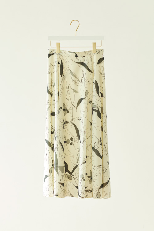 Cotton Sheer Maxi Skirt