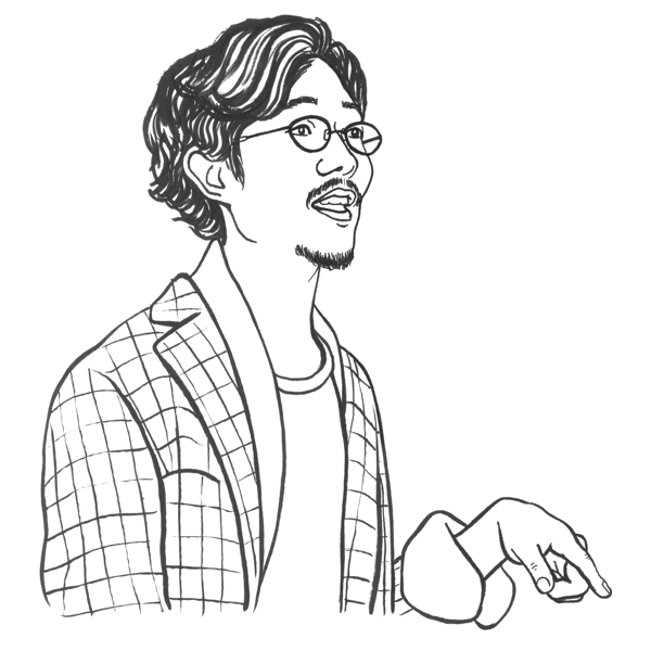 僕は散歩が大好きなアーティストです。