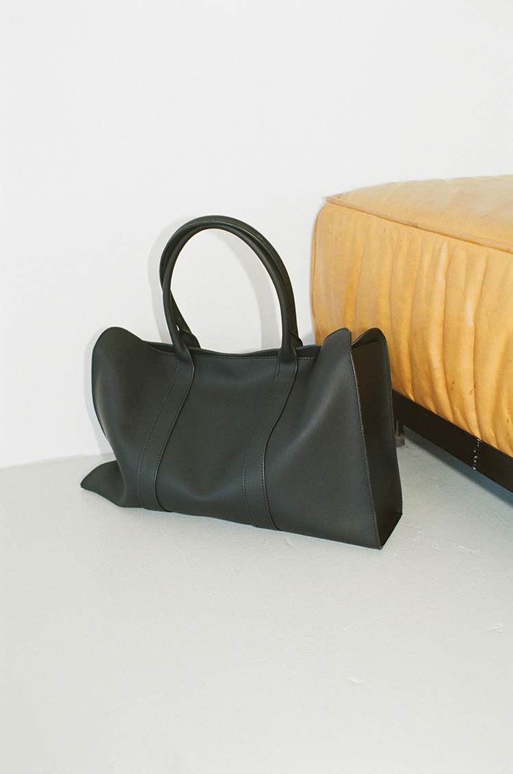 Fake Leather Tote Bag