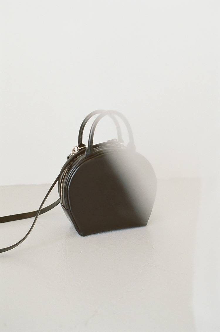 Circle Fake Leather Bag