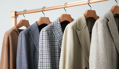 そろそろジャケットの衣替えを