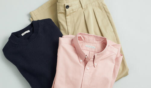 地球に優しいコットンで作りました