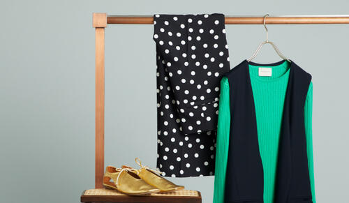 フレンチムードで旬な装いにブラッシュアップ