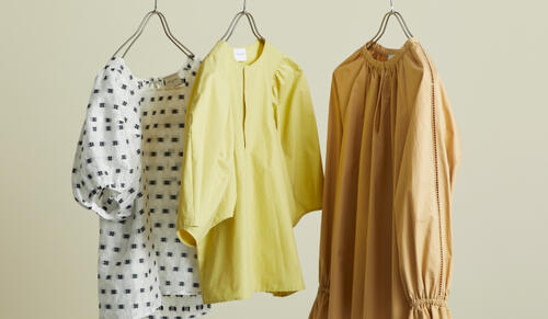1枚で決まる、シャツ＆ブラウス