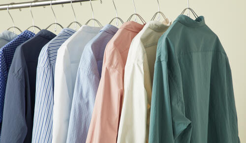 春でも夏でも、シャツがあれば大丈夫