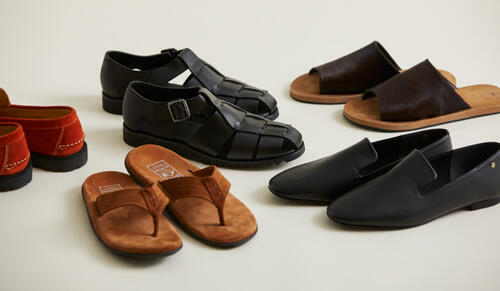 暑い季節の足元は、快適なシューズで