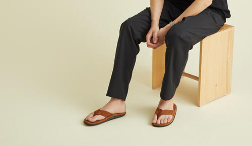 軽快で涼しいから、夏はサンダルを選ぶ