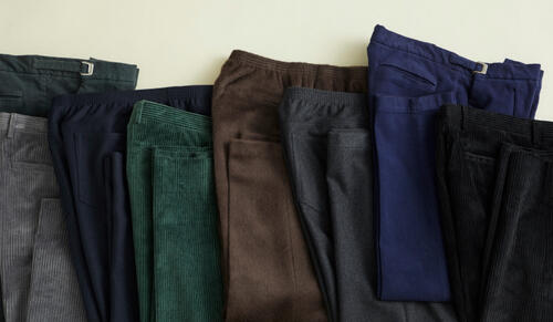 新しい季節の、新しいパンツ