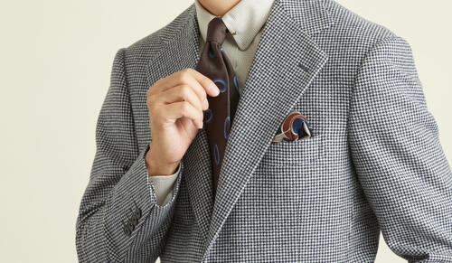 スタイルを格上げする、スーツから小物まで