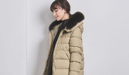 冬の本命アウター、ダウンコート