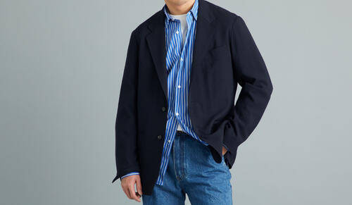 極美品✨ユナイテッドアローズ 現行 サマーウール ジャケット 紺ブレ 金ボタン 極美品✨ユナイテッドアローズ 現行 サマーウール ジャケット 紺