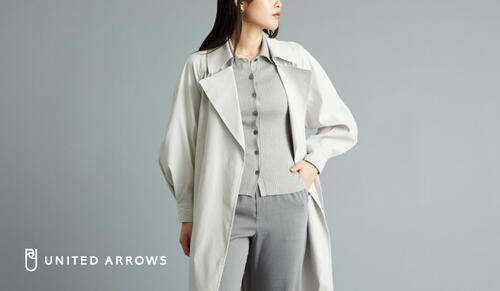 春のワードローブ　アウター＆ニット