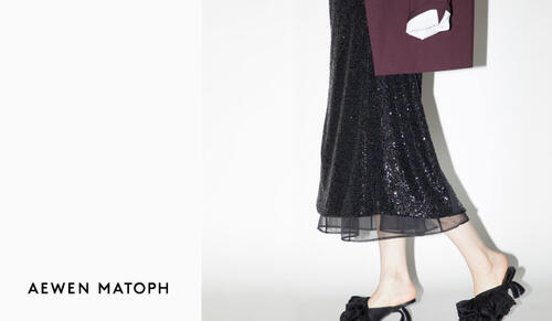 SPARKLE PRE AUTUMN 　煌めく秋の先取りアイテム