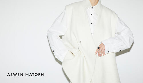 SENSUAL MASCULINE　交差するマテリアルで魅せるリュクスなムード