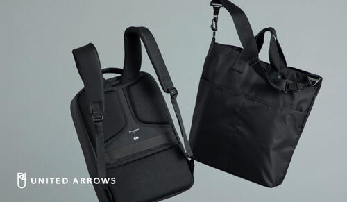 スタイリッシュな機能バッグ