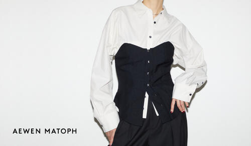 BE YOURSELF　圧倒的な存在感と知的なモード感