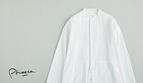 長く愛される、＜フィータ＞の定番シャツシリーズ"Trinity"