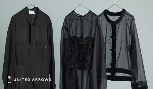 ゆずふく★⭐️UNITED ARROWS、ノーカラー、濃紺色、サイズ46 Our New Standard - AUTUMN WINTER 2021 | UNITED ARROWS
